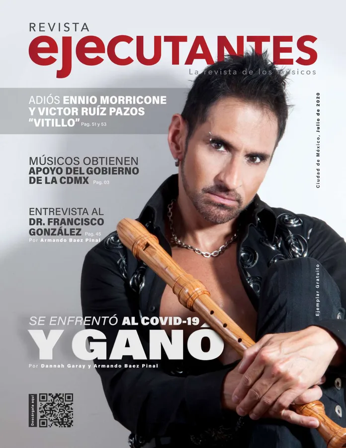 Portada de Revista Ejecutantes, Edición 2 · Julio 2020