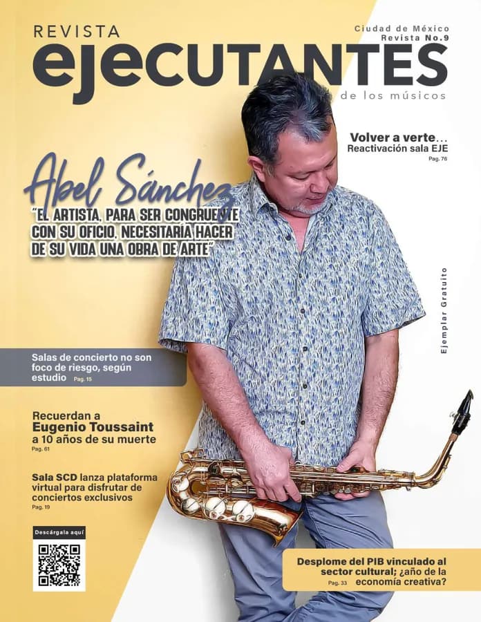 Portada de Revista Ejecutantes, Edición 9 · Marzo 2021