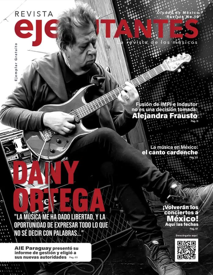 Portada de Revista Ejecutantes, Edición 10 · Marzo 2021