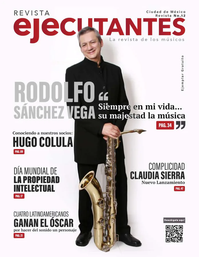 Portada de Revista Ejecutantes, Edición 12 · Junio 2021