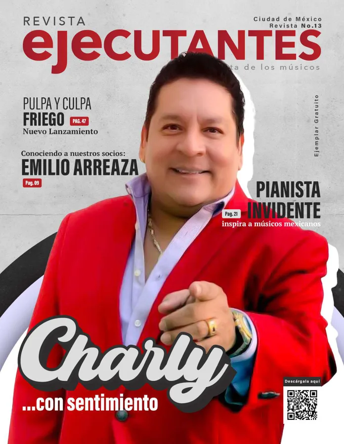 Portada de Revista Ejecutantes, Edición 13 · Julio 2021
