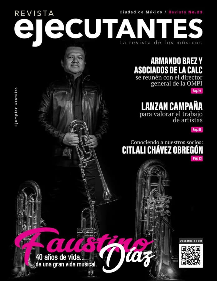 Portada de Revista Ejecutantes, Edición 23 · Mayo 2022