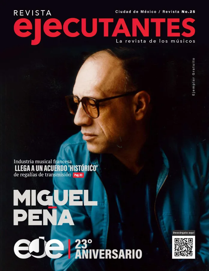 Portada de Revista Ejecutantes, Edición 25 · Julio 2022
