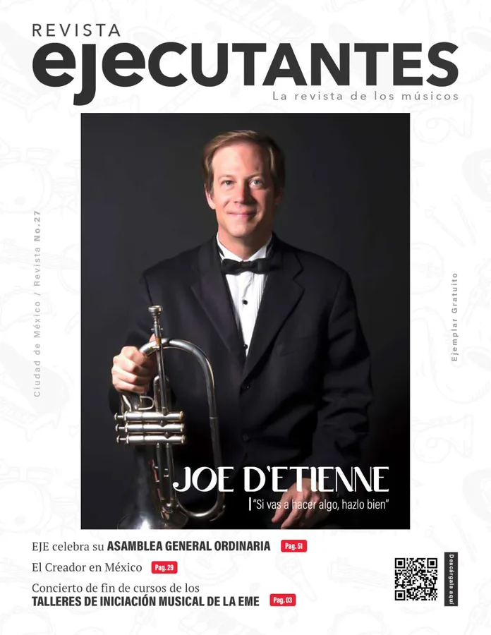 Portada de Revista Ejecutantes, Edición 27 · Septiembre 2022