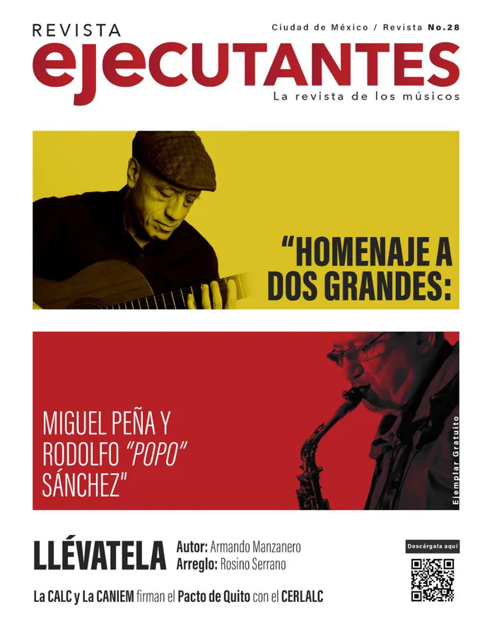 Portada de Revista Ejecutantes, Edición 28 · Noviembre 2022