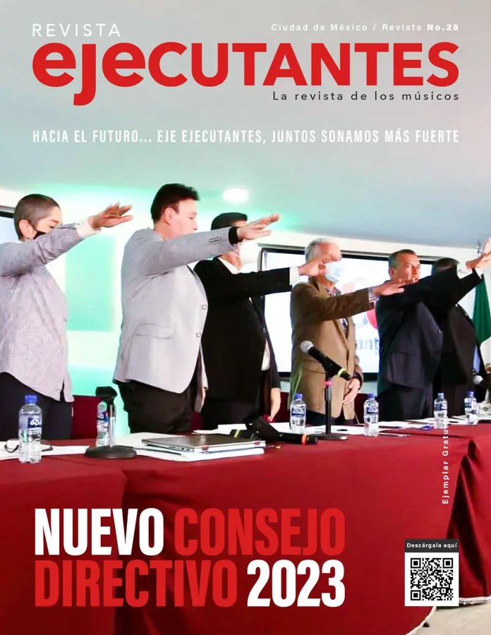 Portada de Revista Ejecutantes, Edición 30 · Enero 2023