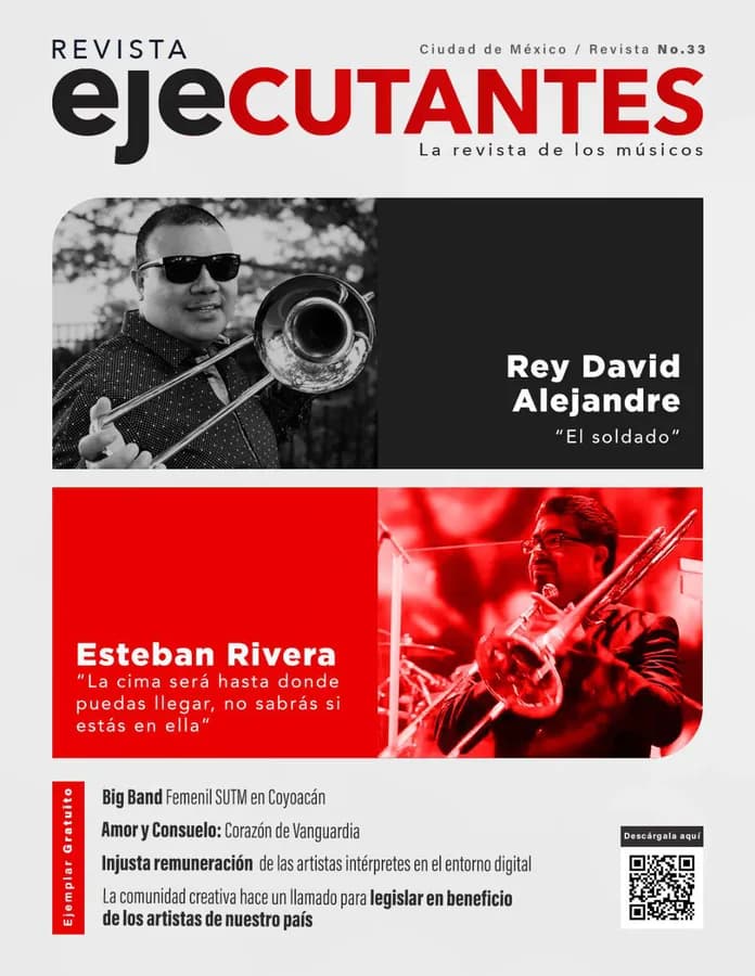 Portada de Revista Ejecutantes, Edición 33 · Abril 2023