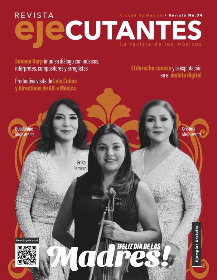 Portada de Revista Ejecutantes, Edición 34 · Mayo 2023