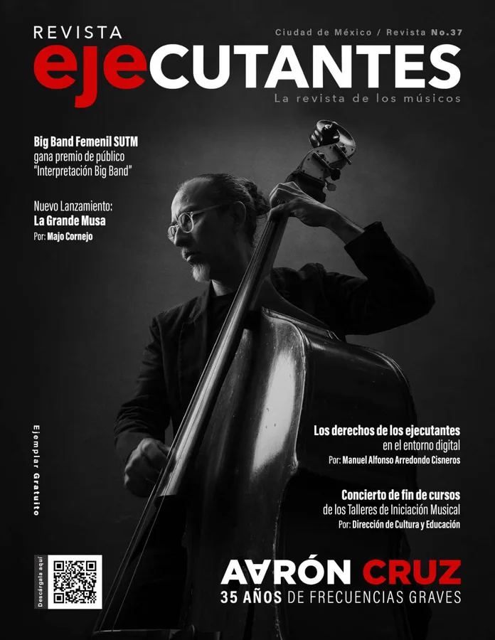 Portada de Revista Ejecutantes, Edición 37 · Agosto 2023