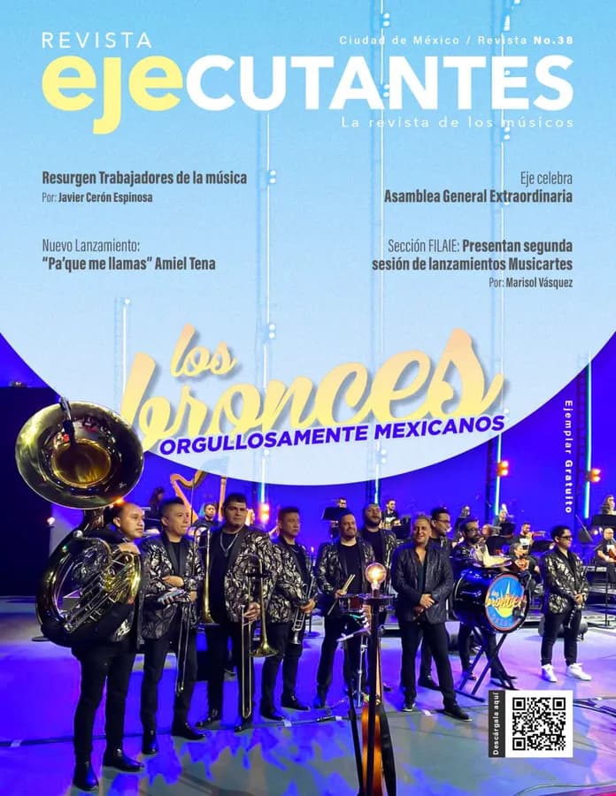 Portada de Revista Ejecutantes, Edición 38 · Septiembre 2023