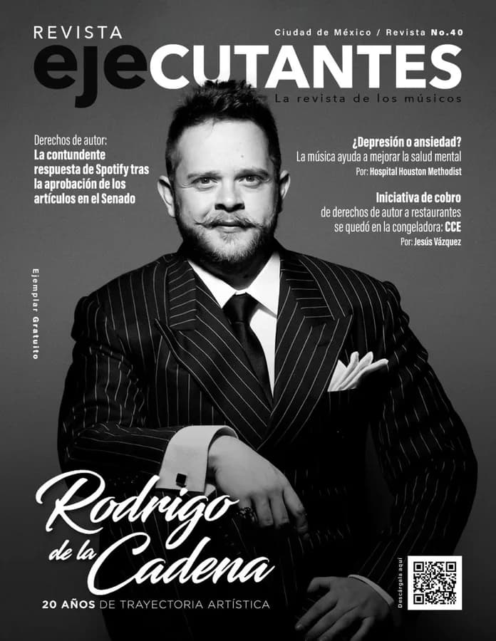 Portada de Revista Ejecutantes, Edición 40 · Noviembre 2023