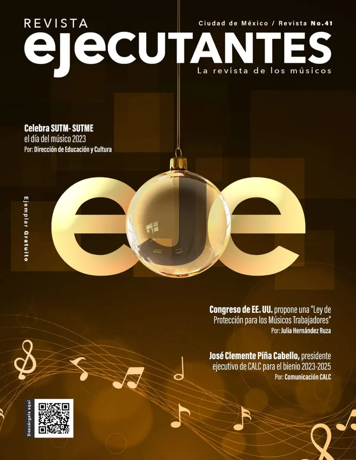 Portada de Revista Ejecutantes, Edición 41 · Diciembre 2023