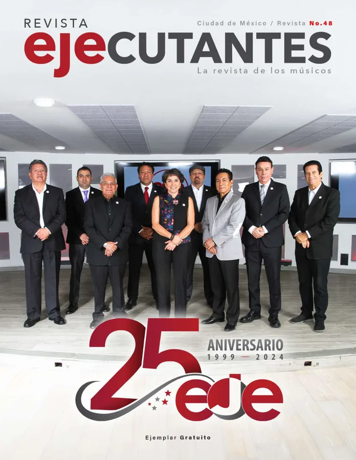 Portada de Revista Ejecutantes, Edición 48 · Julio 2024