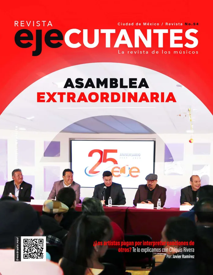 Portada de Revista Ejecutantes, Edición 54 · Enero 2025