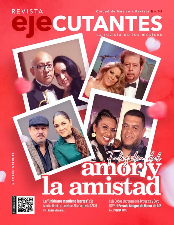 Portada de Revista Ejecutantes, Edición 55 · Febrero 2025