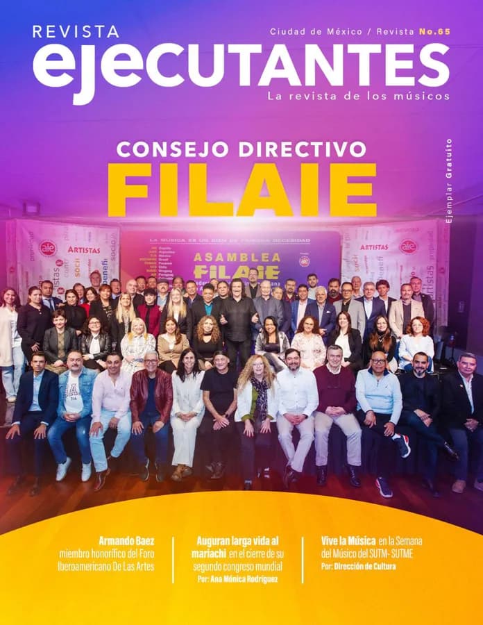 Portada de Revista Ejecutantes, Edición 65 · Diciembre 2025